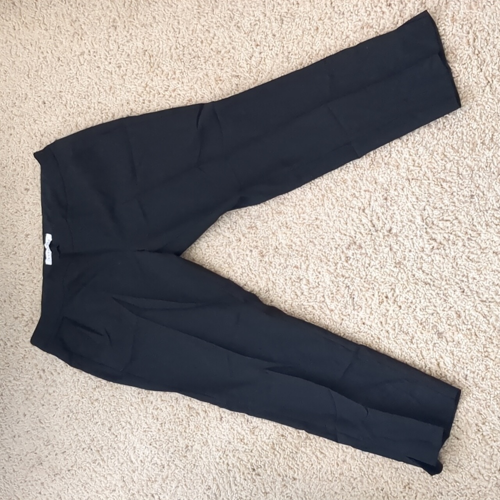 Everlane Black Slim Wool Dress Pants